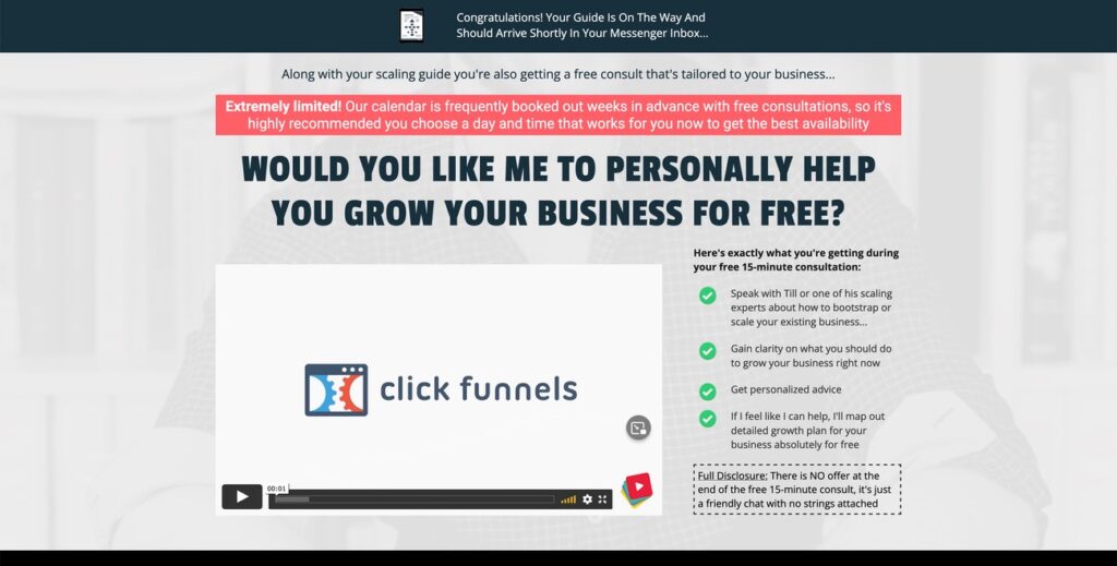 Done for you sales funnels - Coaching