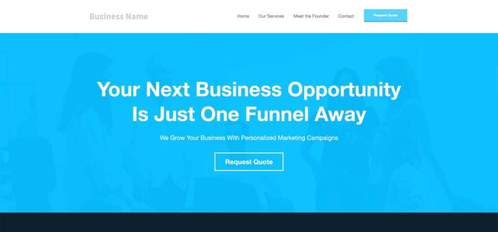 Clickfunnels templates - Homepage 