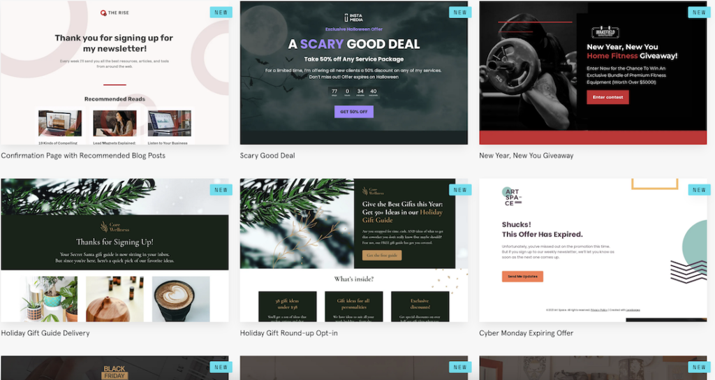 Leadpages templates